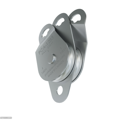 Double Swing Side Pulley Sheave 76mm (Snatch Block for 10mm Rope)